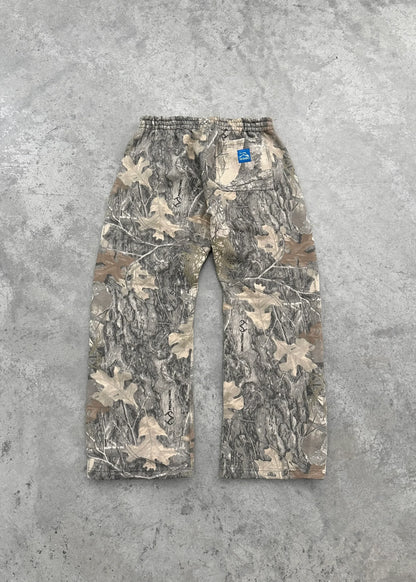 Y2K Streetwear Camouflage Baggy Sweatpants – Unisex Hip-Hop Casual Pants.