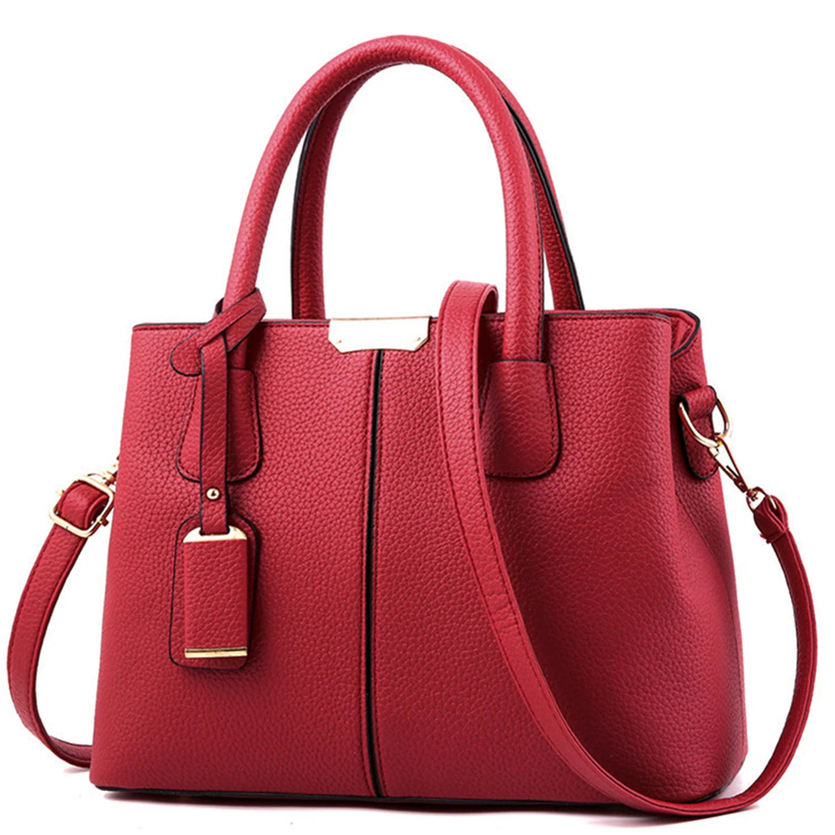 Fashionable High-End Women's Bag – European & American Single Shoulder Crossbody Handbag