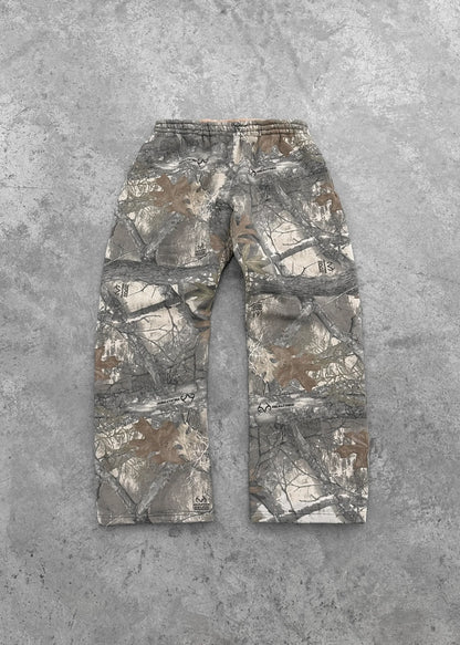 Y2K Streetwear Camouflage Baggy Sweatpants – Unisex Hip-Hop Casual Pants.