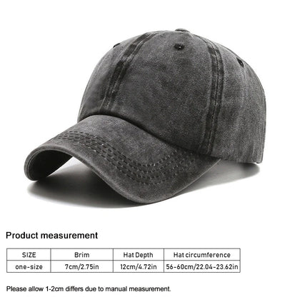 Fashion Sports Cotton Baseball Cap – Soft Top Visor, Casual Outdoor Snapback Hat for Men & Women