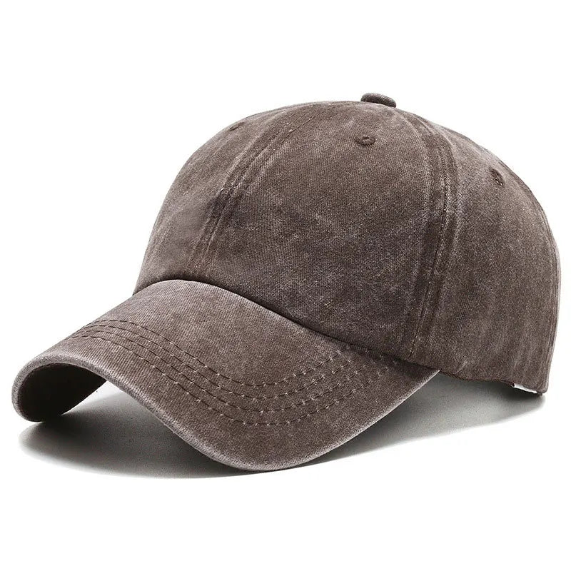 Fashion Sports Cotton Baseball Cap – Soft Top Visor, Casual Outdoor Snapback Hat for Men & Women