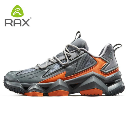 Men's Waterproof Hiking Boots - Breathable Outdoor Trekking Shoes & Tactical Sports Sneakers