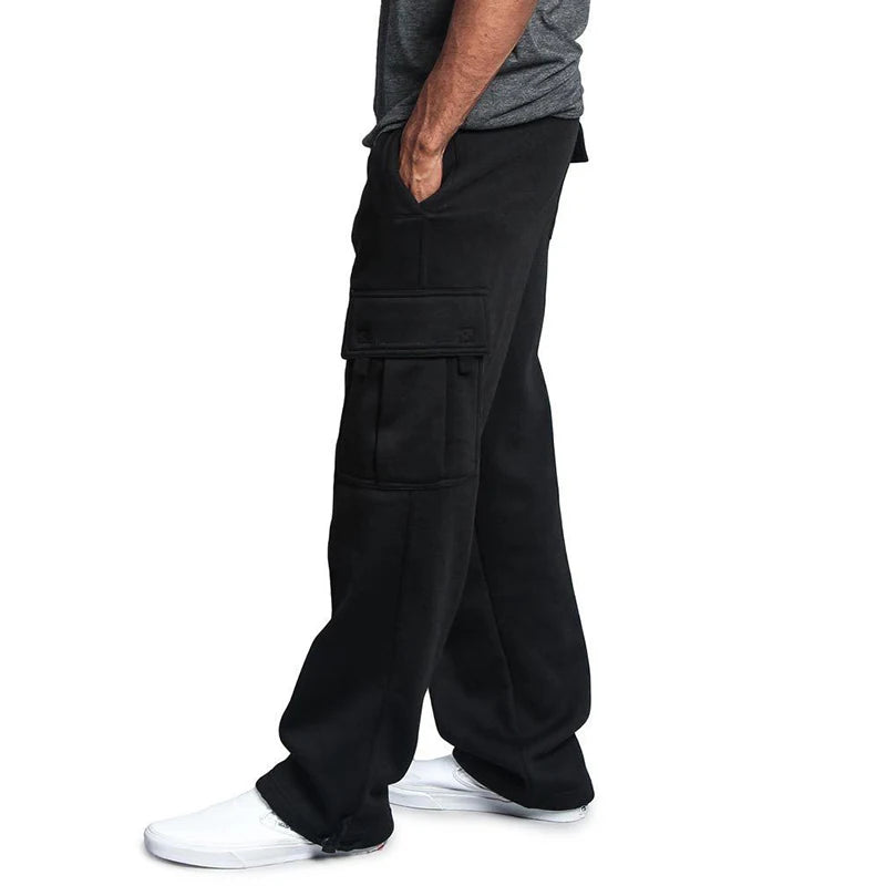 Men’s Straight Fit Sweatpants – Loose Fit Joggers for Sports & Streetwear