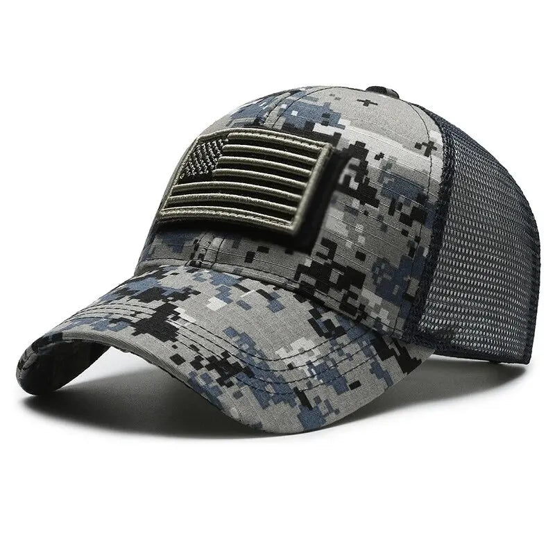 Spring & Summer Mesh Baseball Cap – Breathable Design with Personality Sticker Embroidery, Unisex Outdoor Sunscreen Hat