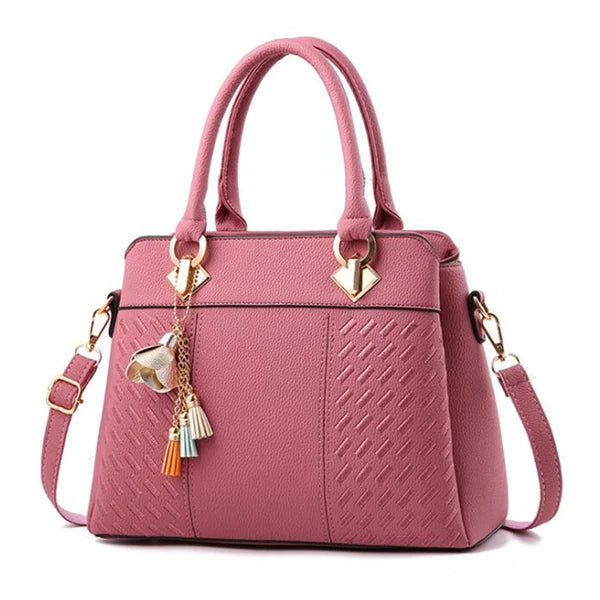 Title: Gusure Luxury Women’s Crossbody Handbag – Embroidered Large Capacity Shoulder Bag