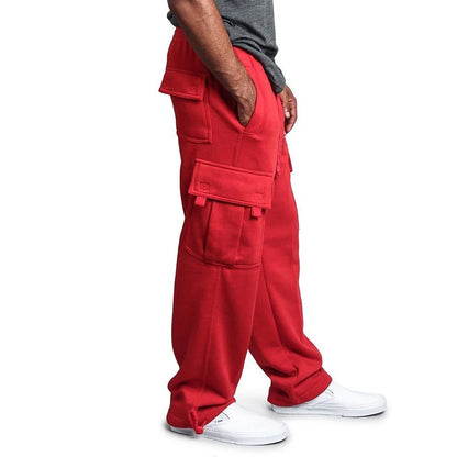 Men’s Straight Fit Sweatpants – Loose Fit Joggers for Sports & Streetwear