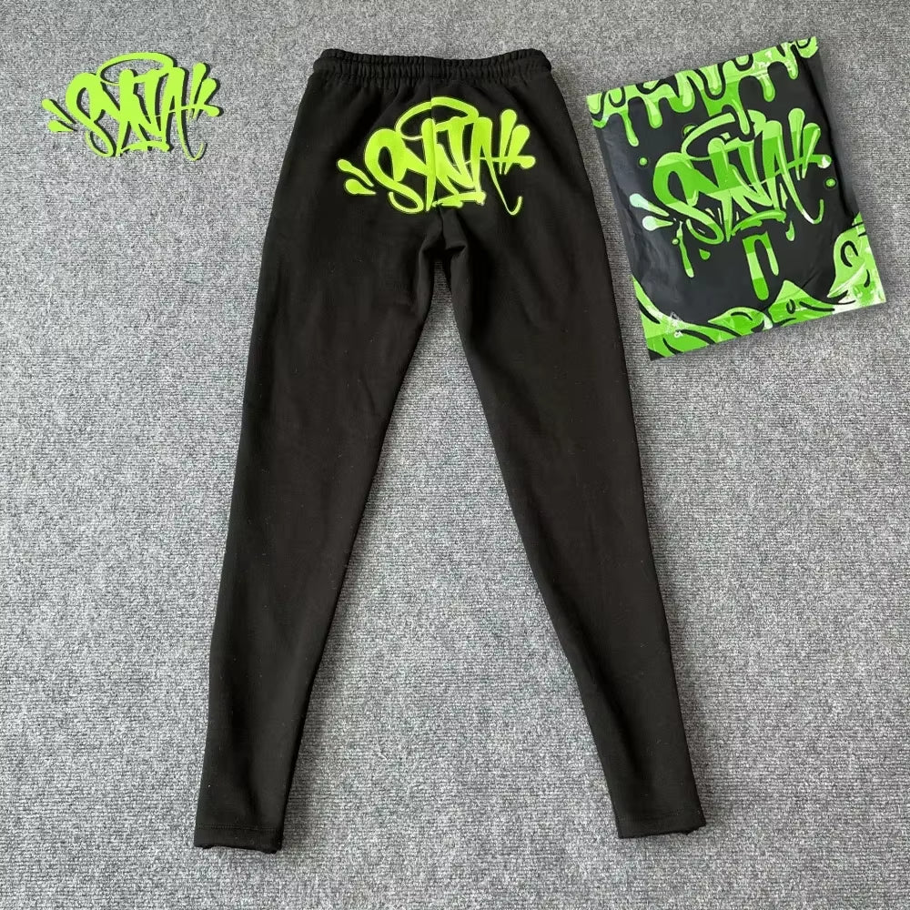 Sy UK Fashion Street Tracksuit Y2K Harajuku Men'S / Women'S Casual Loose Hoodies Pants Hip Hop Sportswear Tops Sports Trousers